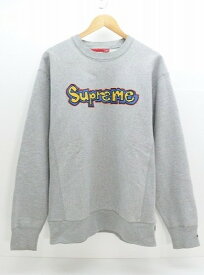 Supreme シュプリーム 07AW Gonz Crewneck 綿（コットン） グレー XL 【中古】【ストリート・ルード】【金沢本店 併売品】【689563Kz】