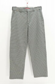 Supreme シュプリーム 25SS Work Pants White HoundStooth 綿（コットン） グレー 千鳥格子 32 【中古】【ストリート・ルード】【金沢本店 併売品】【689608Kz】
