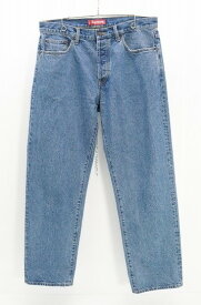 Supreme シュプリーム Regular jeans 綿（コットン） ブルー 34 【中古】【ストリート・ルード】【金沢本店 併売品】【689711Kz】