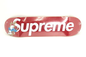 SUPREME シュプリーム Supreme Smurfs Skateboard スケートボード デッキ FW20SB2 レッド 【中古】【アクセサリー】【金沢本店 併売品】【822917Kz】