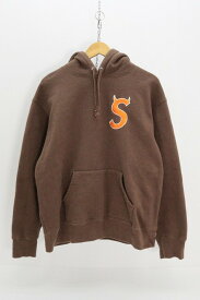 supreme シュプリーム 22AW S Logo hooded sweat 綿（コットン） ブラウン S 【中古】【ストリート・ルード】【金沢本店 併売品】【689995Kz】