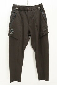 F.C.R.B エフシーレアルブリストル UTILITY TEAM PANTS FCRB-232020 ナイロン ブラウン L 【中古】【ストリート・ルード】【金沢本店 併売品】【6810050Kz】