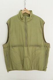 DAIWA PIER39 ダイワピアサーティナイン TECH REVERSIBLE PULLOVER PUFF VEST BJ-210022W ナイロン オリーブ M 【中古】【アメカジ・アウトドア】【金沢本店 併売品】【6910088Kz】