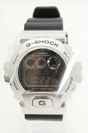 CASIO カシオ G-SHOCK ジーショック G-SHOCK - DIGITAL 6900 SERIES 電池式 GM-6900U-1JF ブラック/シルバー 箱、保証書、説明書【中古】【時計】【金沢本店 併売品】【792992Kz】