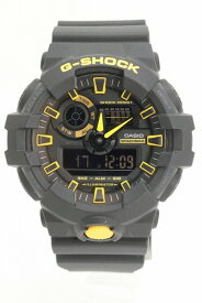 CASIO カシオ G-SHOCK ジーショック ANALOG-DIGITAL GA-700 SERIES GA-700CY-1AJF ブラック 箱、保証書、説明書【中古】【時計】【金沢本店 併売品】【792997Kz】