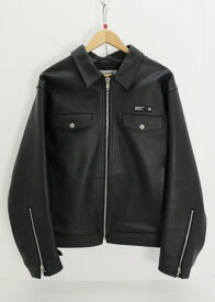 NEIGHBORHOOD ネイバーフッド SINGLE LEATHER JACKET レザー ジャケット 232SZNH-JKM01 レザー ブラック XL 【中古】【ストリート・ルード】【金沢本店 併売品】【6810169Kz】