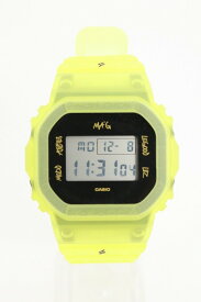 CASIO カシオ G-SHOCK J Balvinコラボレーションモデル クォーツ DWE-5600JB イエロー/ブラック 箱、取扱説明書、替えベルト【中古】【時計】【金沢本店 併売品】【793130Kz】