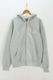 Supreme×B.B.Simons シュプリーム×ビービーサイモン Zip Up Hooded Sweatshirt 綿（コットン） グレー XL 【中古】【ストリート・ルード】【金沢本店 併売品】【6810445Kz】