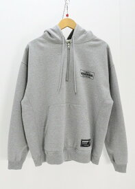 NEIGHBORHOOD ネイバーフッド CLASSIC SWEAT HALF ZIP HOODIE LS 252UWNH-CSM02 綿（コットン） グレー M 【中古】【ストリート・ルード】【金沢本店 併売品】【6810478Kz】