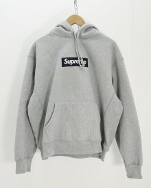 Supreme シュプリーム 25FW Box Logo Hooded Sweatshirt 綿（コットン） グレー S タグ【中古】【ストリート・ルード】【金沢本店 併売品】【6810563Kz】