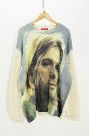 Supreme シュプリーム Kurt Cobain Sweater 綿（コットン） ベージュ XL 【中古】【ストリート・ルード】【金沢本店 併売品】【6810719Kz】
