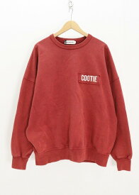 COOTIE PRODUCTIONS クーティープロダクションズ AD processing sweat CTE-25A334 綿（コットン） バーガンディ M タグ 袋【中古】【ストリート・ルード】【金沢本店 併売品】【6810853Kz】