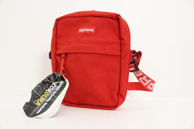 Supreme シュプリーム 18ss ショルダーバッグ レッド タグ【中古】【カバン】【金沢本店 併売品】【753367Kz】