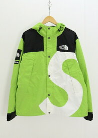 Supreme×THE NORTH FACE シュプリーム×ザ・ノース・フェイス S Logo Mountain Jacket NP62002I ナイロン ライトグリーン L 【中古】【ストリート・ルード】【金沢本店 併売品】【6810933Kz】