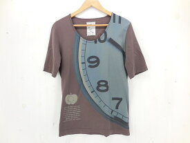 SHAREEF CLOCK プリント カットソー Tee size：1 シャリーフ 時計 半袖Tシャツ チャコールグレー SH-1353A