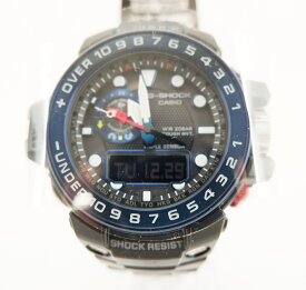 G-SHOCK GWN-1000B-1BJF ジーショック デジタル・アナログ 時計 ウォッチ 腕時計 ブラック×ブルー CASIO カシオ ソーラー電波