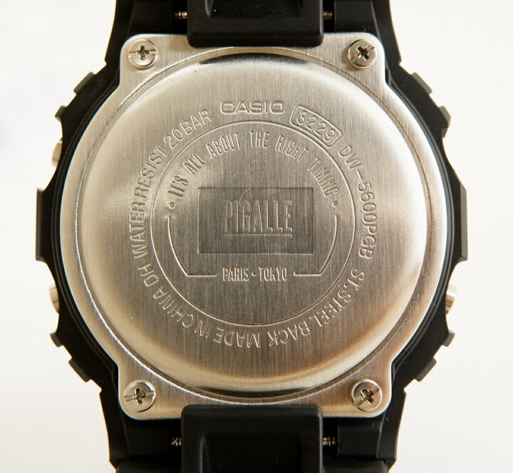 楽天市場】G-SHOCK × PIGALLE DW5600PGB ジーショック ピガール コラボ 
