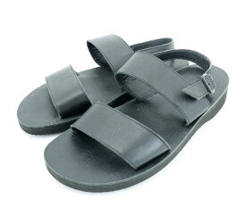 値下げしました　PADRONE LEATHER SANDAL size：42 パドローネ バックストラップ レザー サンダル 靴 シューズ ブラック Made in Japan