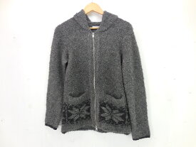 nonnative 12AW LUMBERER HOODED FULL ZIP size：0 ノンネイティブ パイルニット ジップパーカー グレー NN-K2205