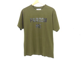 【値下げしました】NEIGHBORHOOD S/S PRINT Tee size：L ネイバーフッド プリント 半袖Tシャツ オリーブ