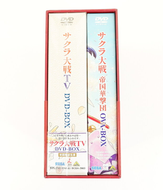 楽天市場】サクラ大戦 TV DVD-BOX + 帝国華撃団 OVA-BOX セット 初回 