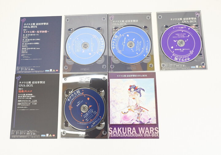 楽天市場】サクラ大戦 TV DVD-BOX + 帝国華撃団 OVA-BOX セット 初回 
