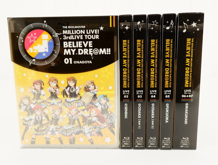楽天市場】THE IDOLM@STER MILLION LIVE! 3rdLIVE TOUR BELIEVE MY DRE  