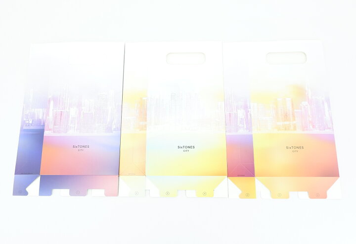 楽天市場】SixTONES CITY 通常盤 + 初回盤A + 初回盤B 3形態 セット 