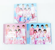 なにわ男子 初心LOVE うぶらぶ 通常盤 + 初回限定盤1 + 初回限定盤2 セット 全種 3形態 【CD+Blu-ray】