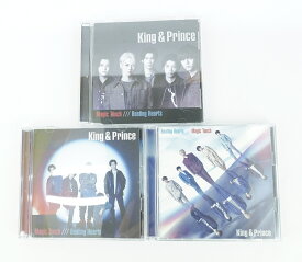 King & Prince Magic Touch / Beating Hearts 通常盤 + 初回限定盤A + 初回限定盤B 全3種 セット 3形態 全種 キンプリ【CD+DVD】