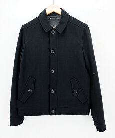 【最終値下げ】COACH 85236 EISENHOWER WOOL BUTTN ZIP JACKET size：S コーチ ウールジャケット アイゼンハワージャケット ブラック JSB鑑定済み