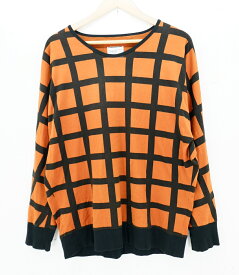 SHAREEF 14AW L/S LATTICE CHECK DOLMAN size：2 シャリーフ ラティス チェック ドルマン 長袖Tシャツ カットソー 14315063