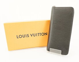 LOUIS VUITTON M60965 ヴェルティカル ジッピーウォレット ルイ・ヴィトン エピ・ノワール ラウンドファスナー 長財布 ロングウォレット ブラック JSB鑑定済み