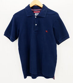 　値下げしました　Pherrow's S/S 25th Anniversary POLO SHIRT size：M フェローズ 半袖ポロシャツ ネイビー Made in Japan