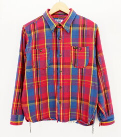 値下げしました　Pherrow's L/S CHECK SHIRT size：38 フェローズ チェックシャツ 長袖シャツ ボタンシャツ Made in Japan