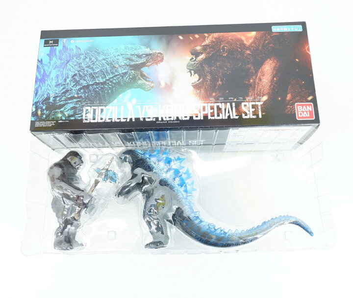 ゴジラvsコング限定生産4枚組 限定ムービーモンスターシリーズ付き 