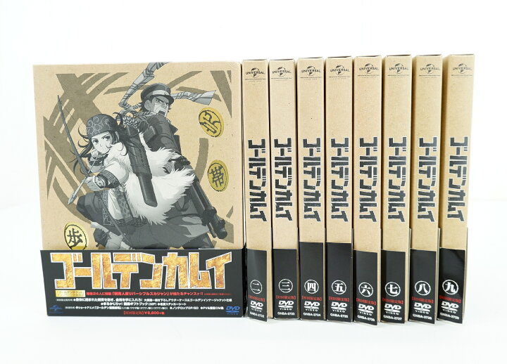 ゴールデンカムイ Blu-ray 9巻 全巻購入 収納ボックス 楽天市場 
