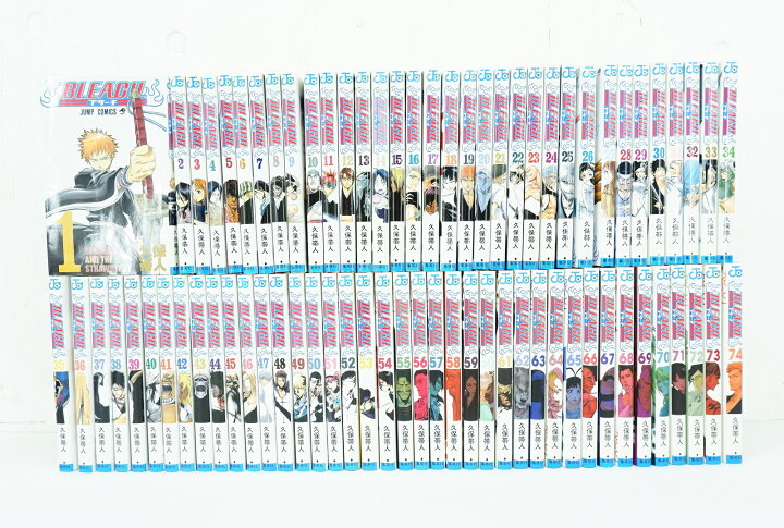 楽天市場】BLEACH ブリーチ 1巻～74巻 セット （完結） 全巻 集英社  