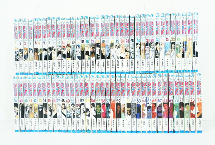 楽天市場】BLEACH ブリーチ 1巻～74巻 セット （完結） 全巻 集英社 