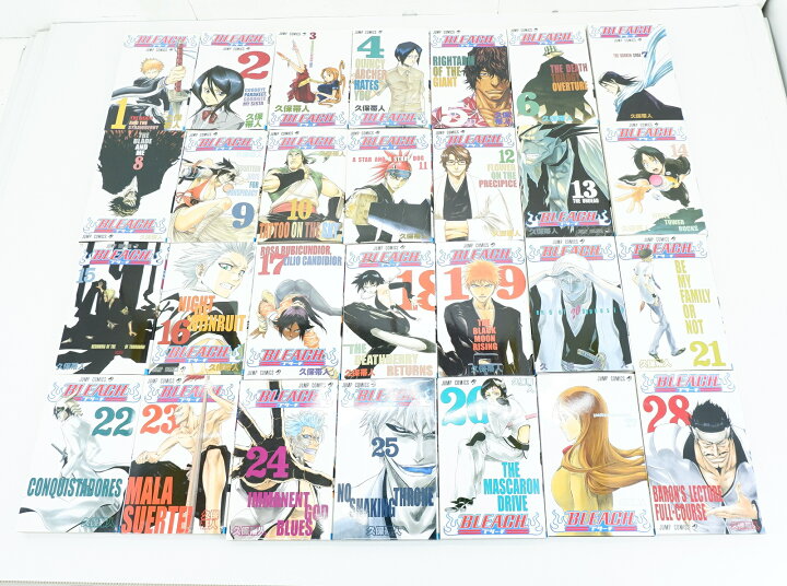 楽天市場】BLEACH ブリーチ 1巻～74巻 セット （完結） 全巻 集英社  