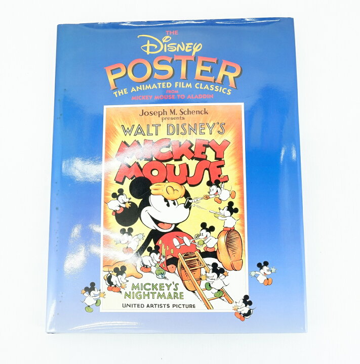 楽天市場 The Disney Poster From Mickey Mouse To Aladdin ディズニー ポスターブック イラスト集 洋書 浪漫遊 楽天市場店