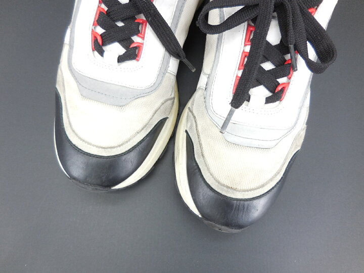 楽天市場】【最終値下げ】PRADA 4E3482 クラシック スニーカー size：8 