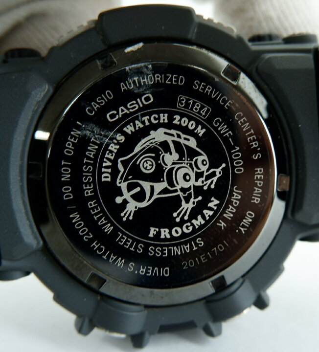 楽天市場】G-SHOCK GWF-1000-1JF FROGMAN ジーショック フロッグマン 