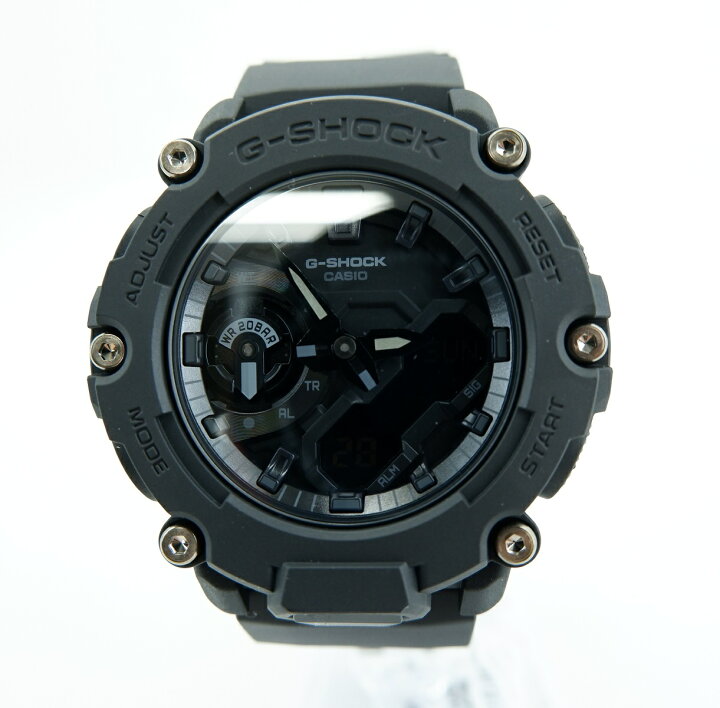 楽天市場】G-SHOCK GA-2200BB-1AJF ジーショック デジタル アナログ  