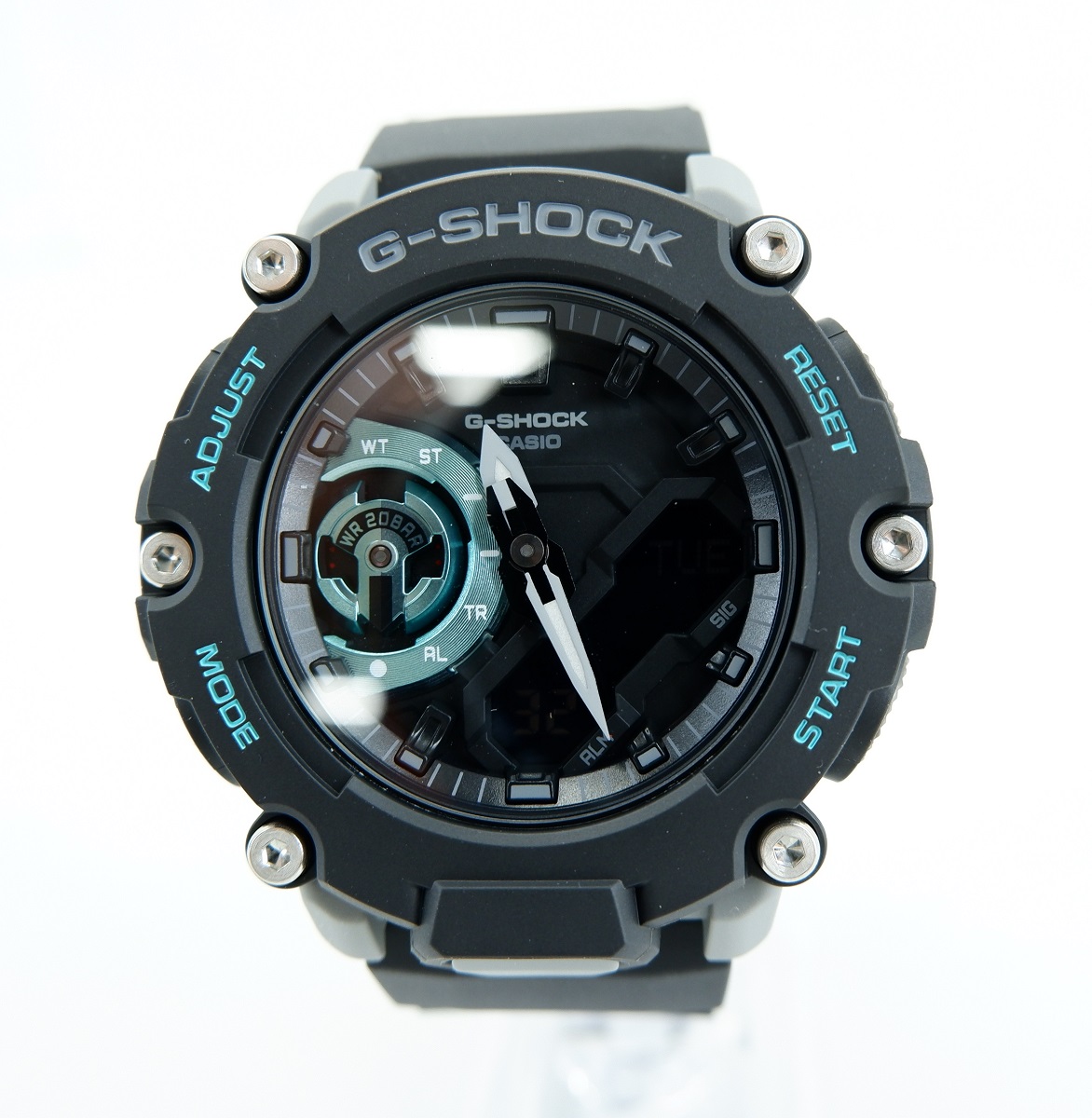G-SHOCK GA-2200M-1AJF ジーショック デジタル アナログ 時計 ウォッチ 腕時計 電池 ブラック CASIO カシオ