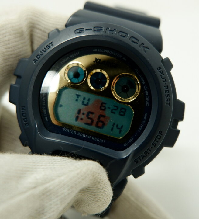 楽天市場】G-SHOCK × XLARGE DW-6900FS 25th ANNIVERSARY COLLECTION 