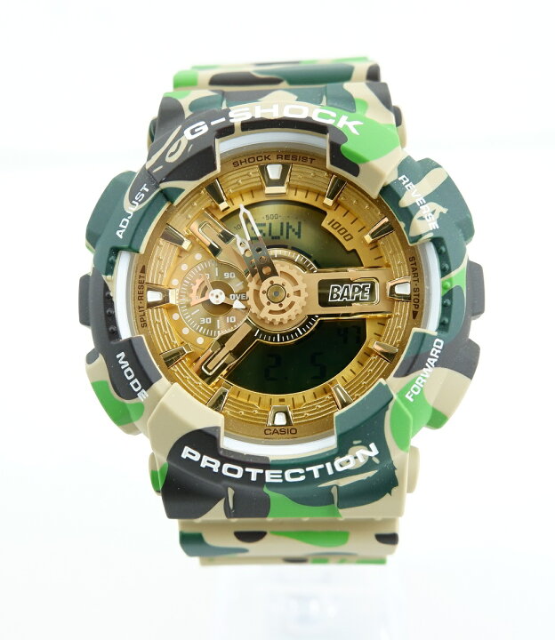 楽天市場】【値下げしました】G-SHOCK × A BATHING APE GA-110APE ジー 