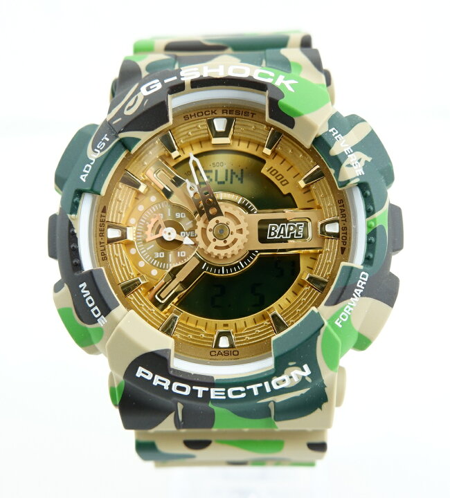 楽天市場】【値下げしました】G-SHOCK × A BATHING APE GA-110APE ジー  