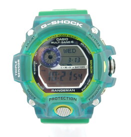 G-SHOCK GW-9401KJ-3JR RANGEMAN ジーショック レンジマン 2015年限定モデル デジタル 腕時計 ウォッチ 時計 タフソーラー グリーン CASIO カシオ