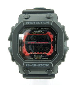 G-SHOCK GXW-56-1AJF ジーショック デジタル 時計 ウォッチ 腕時計 ソーラー ブラック×レッド CASIO カシオ